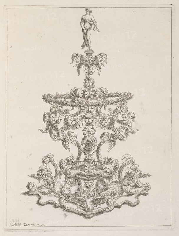 Trionfo or sugar sculpture, Disegni del convito fatto dall'illustrissimo signor senatore Francesco Ratta all'illustrissimo
