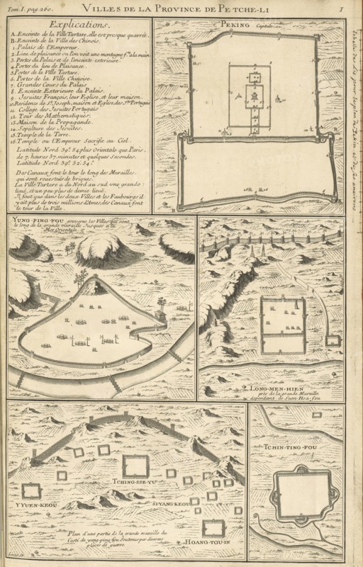 Villes de la province de Pe Tche-Li, Description geographique, historique, chronologique, politique, China