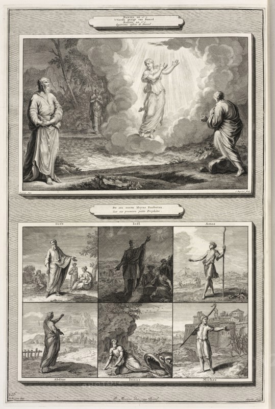 The first six minor prophets, The fourth vision of Daniel, The first six minor prophets, Histoire du Vieux et du Nouveau