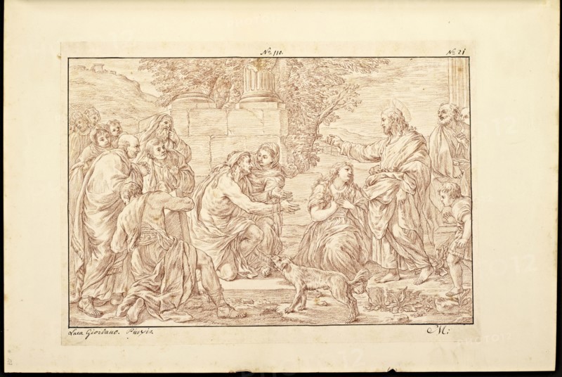 Catalogue raisonne et figure de ses tableaux, La Galerie Électorale de Düsseldorf, Pigage, Nicolas de, 1723-1796, Red crayon