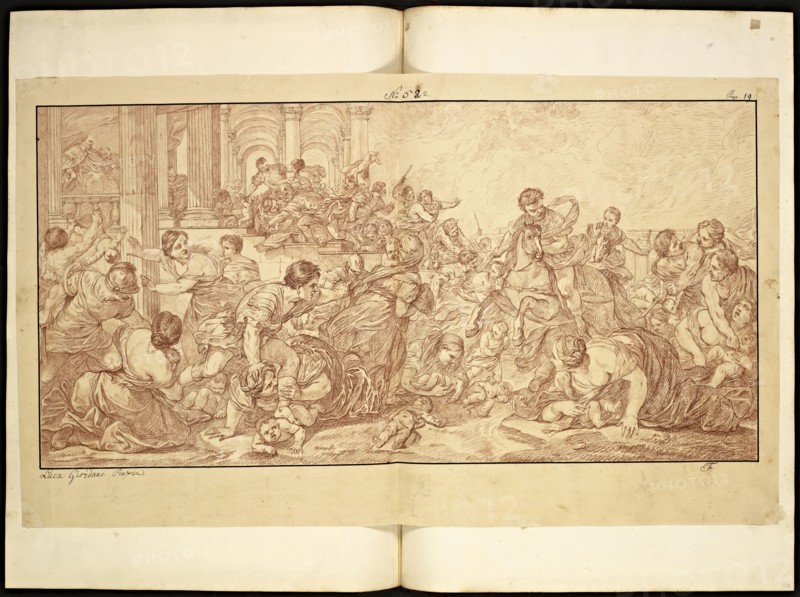 Catalogue raisonne et figure de ses tableaux, La Galerie Électorale de Düsseldorf, Pigage, Nicolas de, 1723-1796, Red crayon