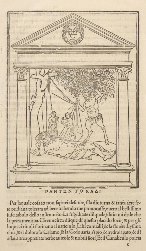 Ganton to kadi in La Hypnerotomachia di Poliphilo, La Hypnerotomachia di Poliphilo, Colonna, Francesco, d. 1527, Unknown