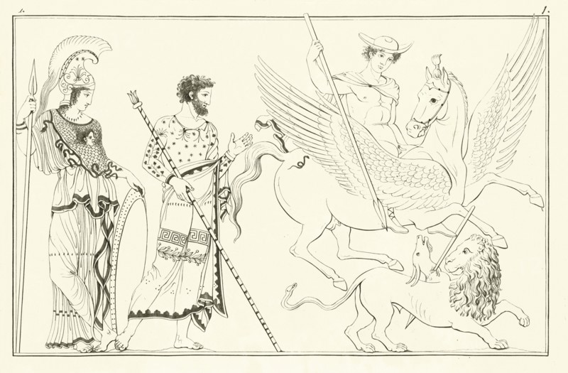 Collection of engravings from ancient vases mostly of pure Greek workmanship discovered in sepulchres in the kingdom
