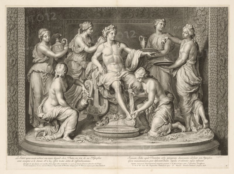 Description de la grotte de Versailles, Description de la grotte de Versailles, Félibien, André, 1619-1695, 1676