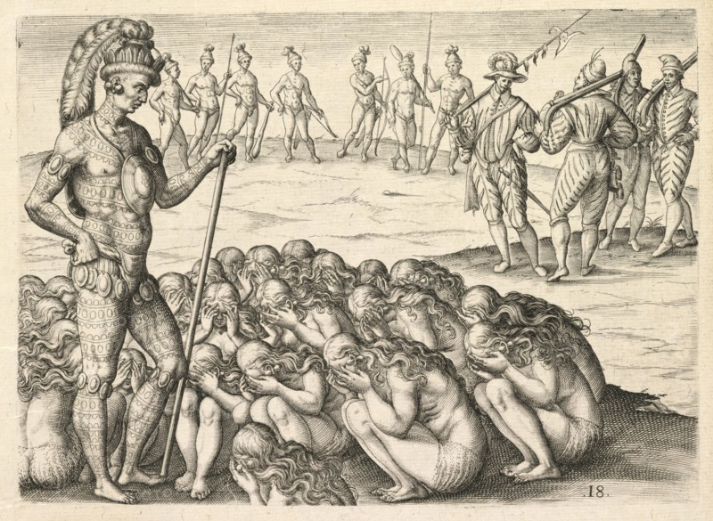 Admiranda narratio fida tamen, de commodis et incolarvm ritibvs Virginiae: nvper admodvm ab Anglis, Hariot, Thomas, 1560-1621