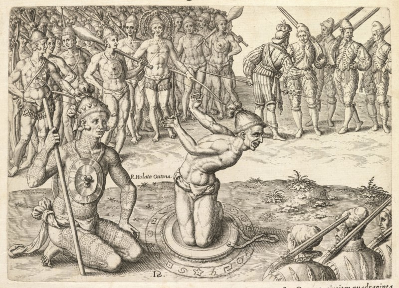 Admiranda narratio fida tamen, de commodis et incolarvm ritibvs Virginiae: nvper admodvm ab Anglis, Hariot, Thomas, 1560-1621