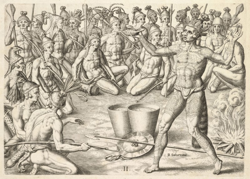 Admiranda narratio fida tamen, de commodis et incolarvm ritibvs Virginiae: nvper admodvm ab Anglis, Hariot, Thomas, 1560-1621