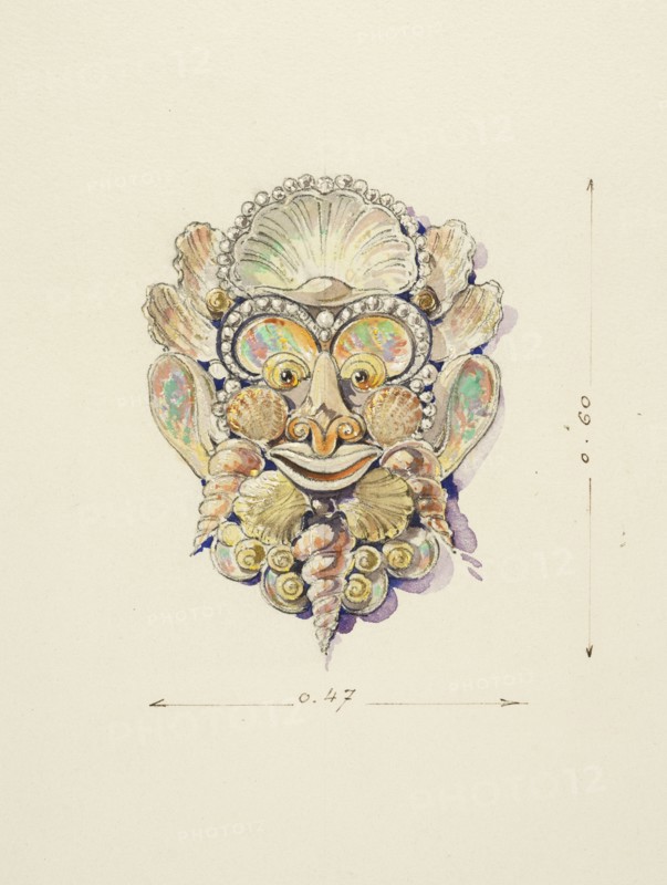 Cabinet du roi, Grotte, labyrinthe, fontaines et bassins de Versailles, 1727