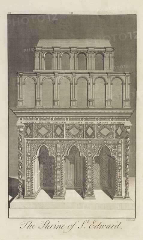 A prospect of Edward the Confessor's Chapel, Westmonasterium, or, the history and antiquities of the abbey church of St. Peters