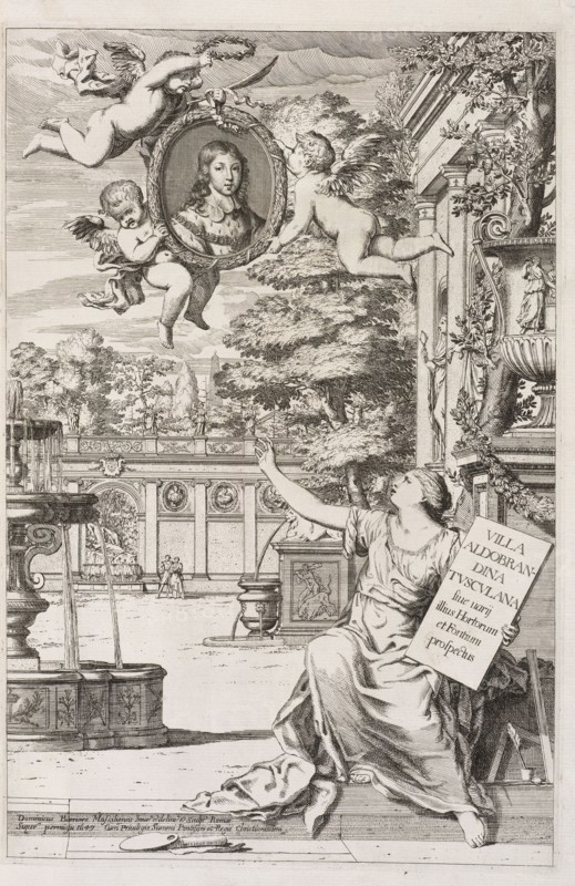 Villa Aldobrandina Tvscvlana, Barrière, Dominique, ca. 1618-1678, 1647