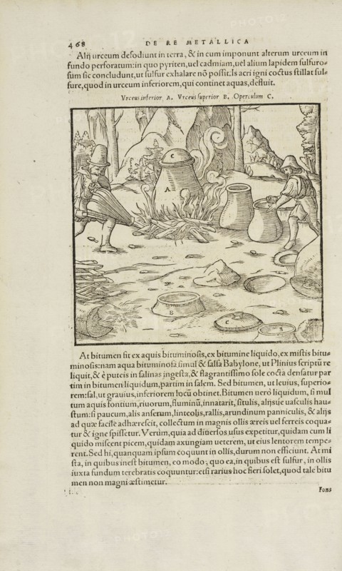 Page 468 Georgii Agricolae De re metallica: libri XII. Quibus officia, instrumenta, machinae, ac omnia deni, que, ad metallicam