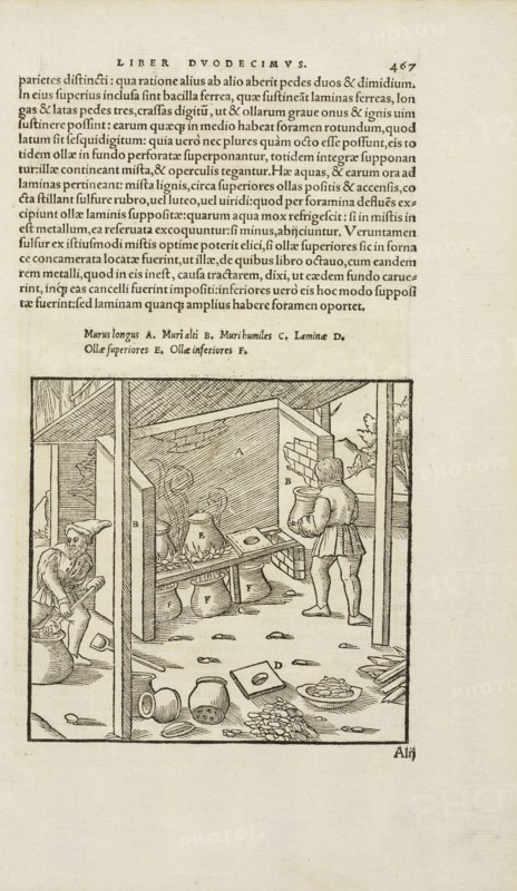 Page 467 Georgii Agricolae De re metallica: libri XII. Quibus officia, instrumenta, machinae, ac omnia deni, que, ad metallicam