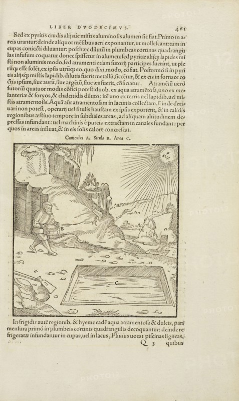 Page 461 Georgii Agricolae De re metallica: libri XII. Quibus officia, instrumenta, machinae, ac omnia deni, que, ad metallicam