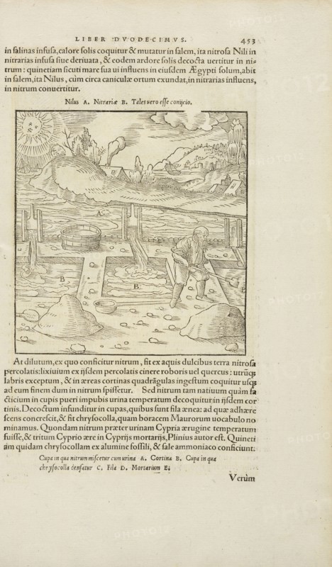 Page 453 Georgii Agricolae De re metallica: libri XII. Quibus officia, instrumenta, machinae, ac omnia deni, que, ad metallicam