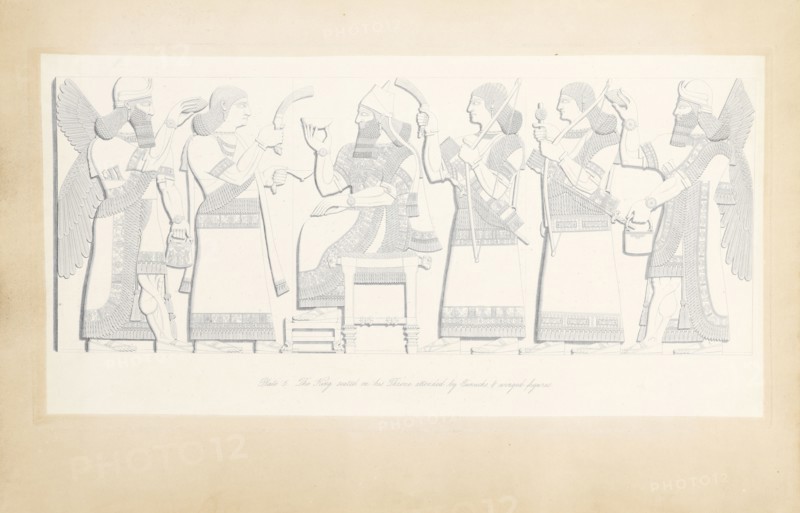 The monuments of Nineveh: from drawings made on the spott: first series, Layard, Austen Henry, Sir, 1817-1894, 1849