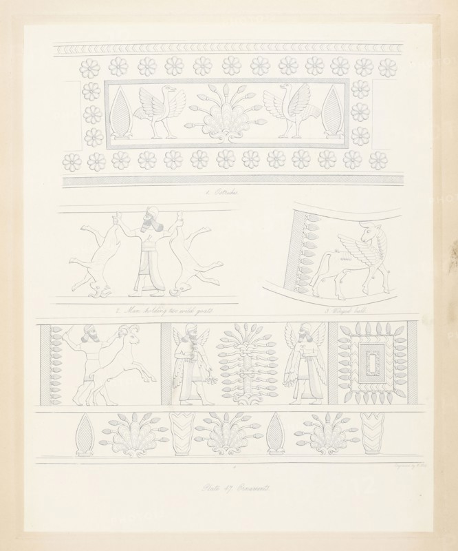 The monuments of Nineveh: from drawings made on the spott: first series, Layard, Austen Henry, Sir, 1817-1894, 1849