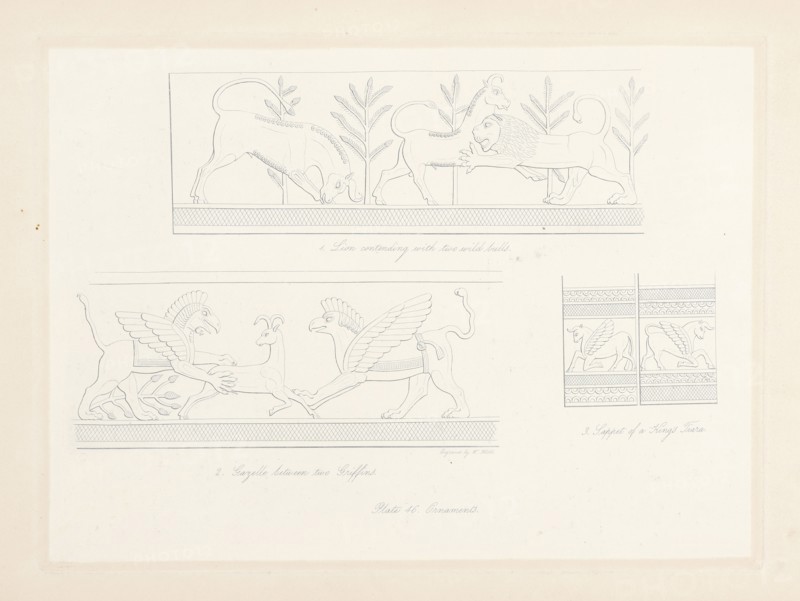 The monuments of Nineveh: from drawings made on the spott: first series, Layard, Austen Henry, Sir, 1817-1894, 1849