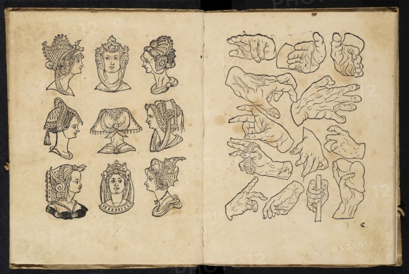 Libellus artificiosus omnibus pictoribus, statuarijs, aurifabris, lapidicidis, arcularijs, laminarijs and cultrarijs fabris