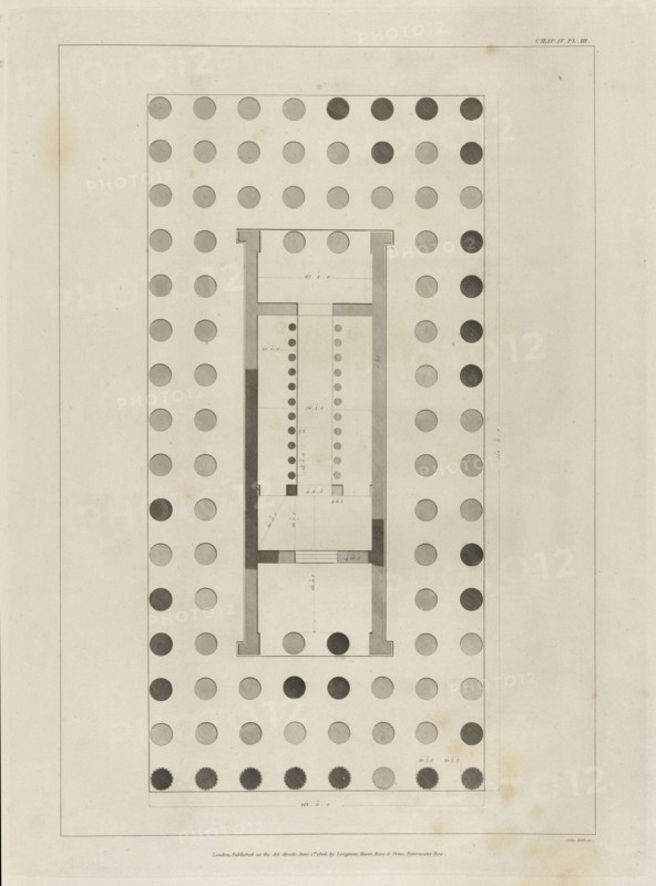 Chapter 4, plate 3, The antiquities of Magna Graecia, Watts, Richard, Wilkins, William, 1778-1839, Engraving, 1807