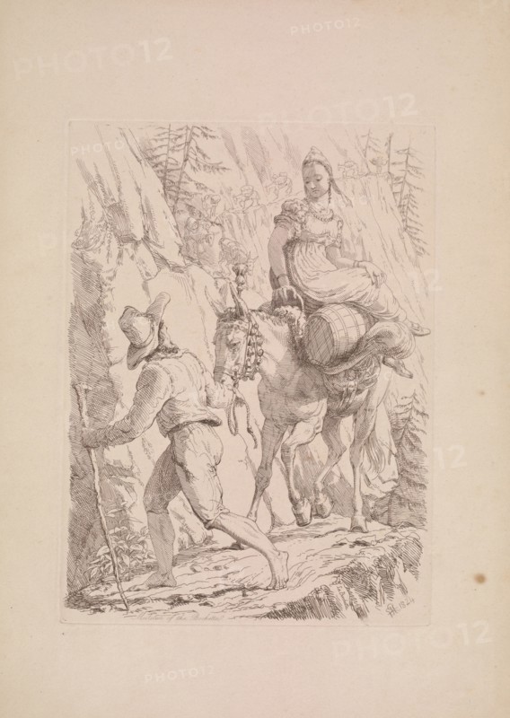 Sketches G. Hayter, Hayter, Sir George, 1792-1871, graphite, ink, watercolor, 1816