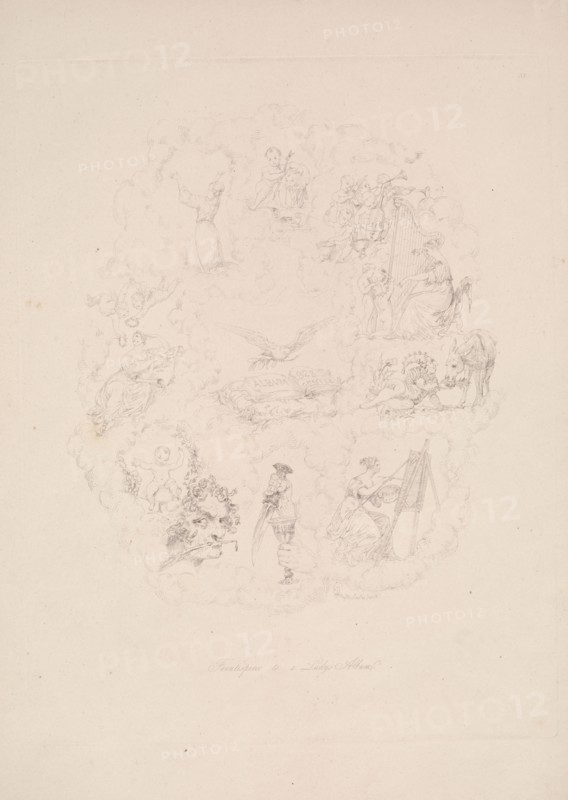 Sketches G. Hayter, Hayter, Sir George, 1792-1871, graphite, ink, watercolor, 1816