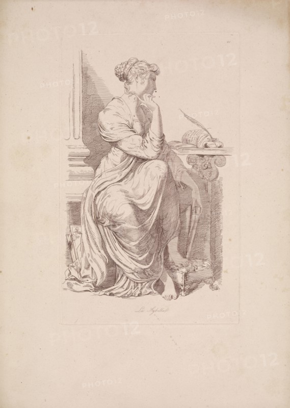 Sketches G. Hayter, Hayter, Sir George, 1792-1871, graphite, ink, watercolor, 1816