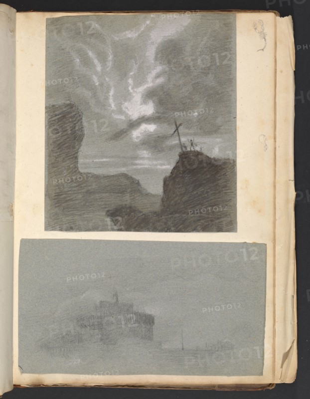 Sketches G. Hayter, Hayter, Sir George, 1792-1871, graphite, ink, watercolor, 1816
