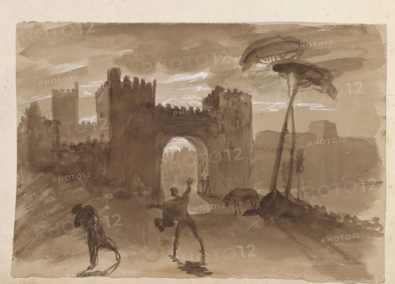 Sketches G. Hayter, Hayter, Sir George, 1792-1871, graphite, ink, watercolor, 1816
