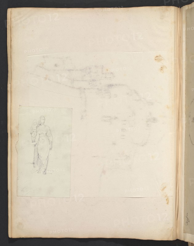 Sketches G. Hayter, Hayter, Sir George, 1792-1871, graphite, ink, watercolor, 1816
