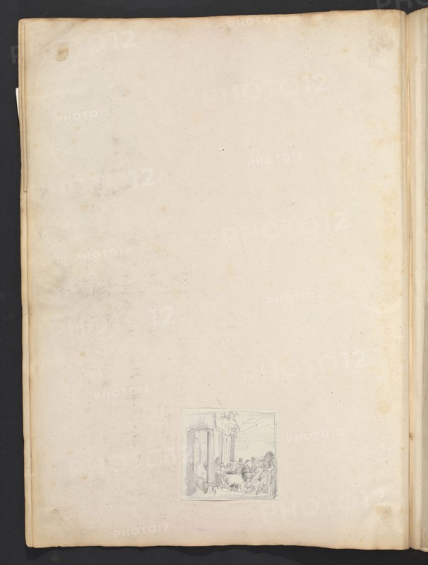 Sketches G. Hayter, Hayter, Sir George, 1792-1871, graphite, ink, watercolor, 1816