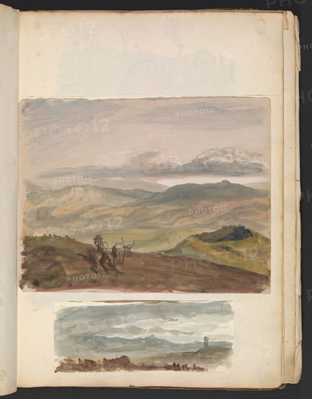 Sketches G. Hayter, Hayter, Sir George, 1792-1871, graphite, ink, watercolor, 1816