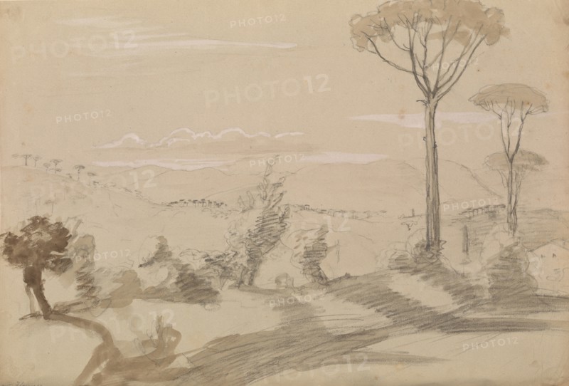 Sketches G. Hayter, Hayter, Sir George, 1792-1871, graphite, ink, watercolor, 1816