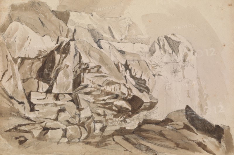 Sketches G. Hayter, Hayter, Sir George, 1792-1871, graphite, ink, watercolor, 1816