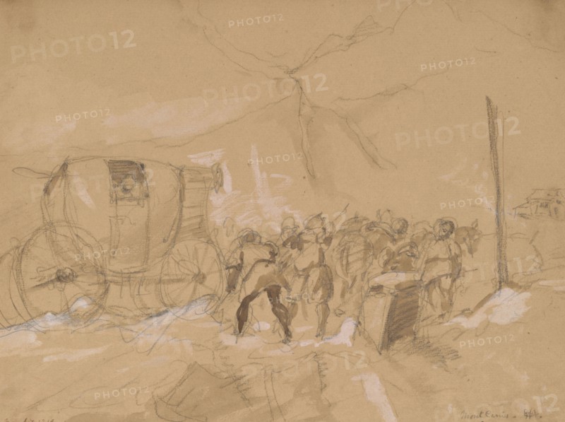 Sketches G. Hayter, Hayter, Sir George, 1792-1871, graphite, ink, watercolor, 1816