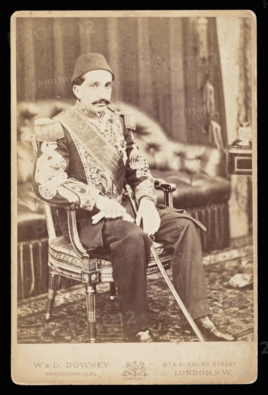 Sultan Abdul Hamid II at Balmoral Palace, photographs of the Ottoman Empire