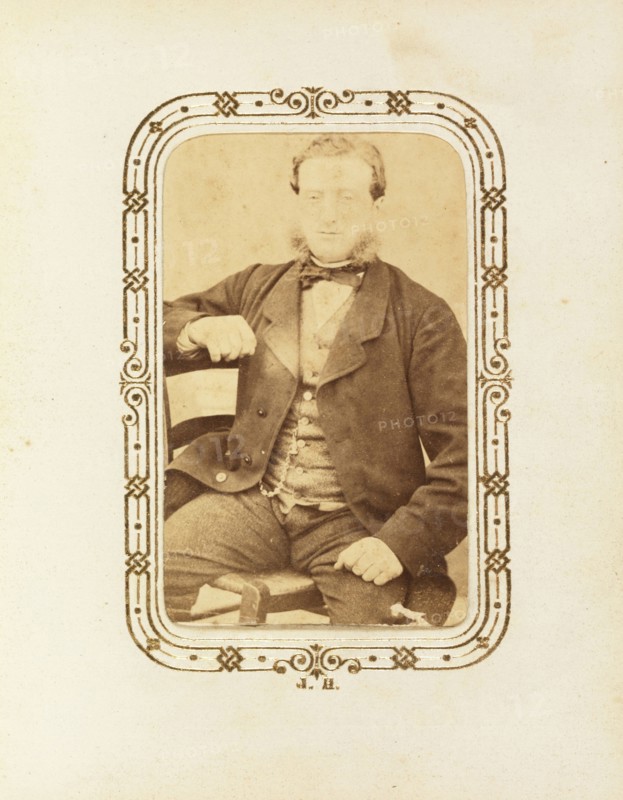 Album of Mexican and French cartes-de-visite, between 1861-1880