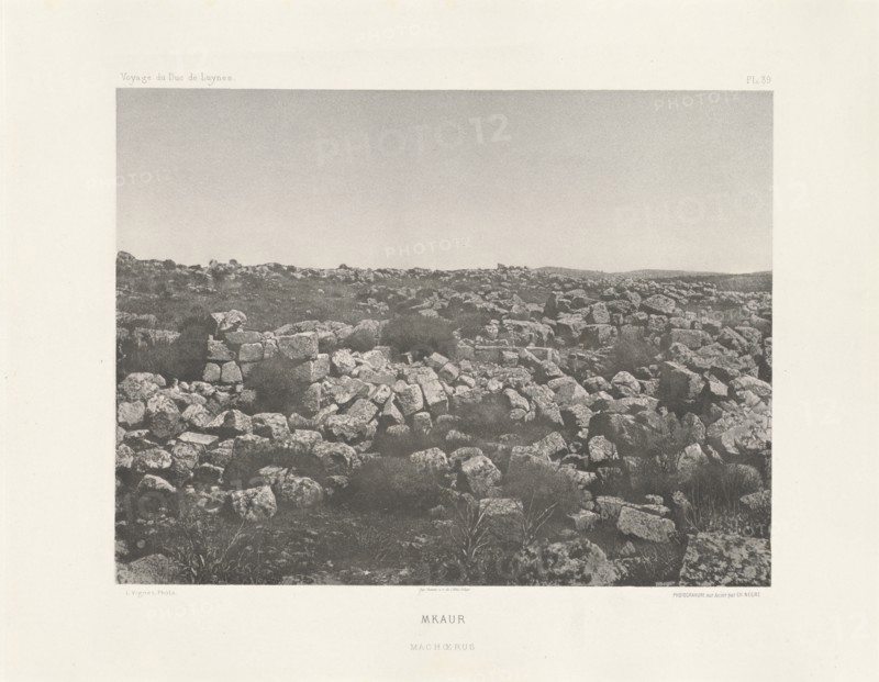 Mkaur, Voyage d'exploration à la mer Morte, à Petra, et sur la rive gauche du Jourdain, Albert, Honoré Paul Joseph d', duc de
