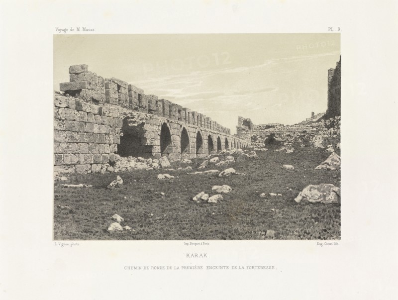 Karak, Voyage d'exploration à la mer Morte, à Petra, et sur la rive gauche du Jourdain, Albert, Honoré Paul Joseph d', duc de