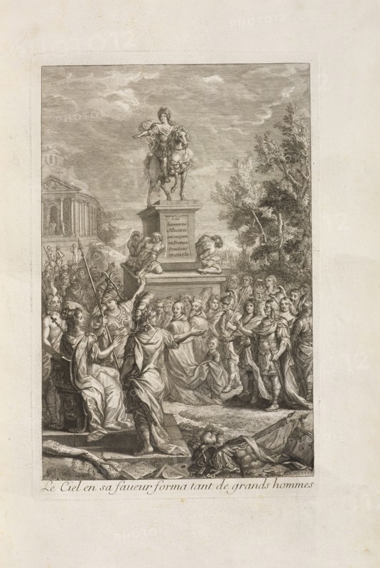 Le Ciel en sa faveur forma tant de grands hommes, Les hommes illustres qui ont paru en France pendant ce siecle : avec leurs