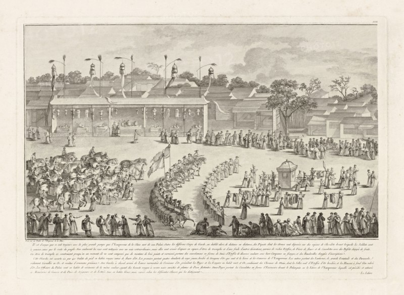 Il est d'usage que ce soit toujours avec le plus, Conquêtes de l'empereur de la Chine, China, Helman, Isidore-Stanislas, 1743