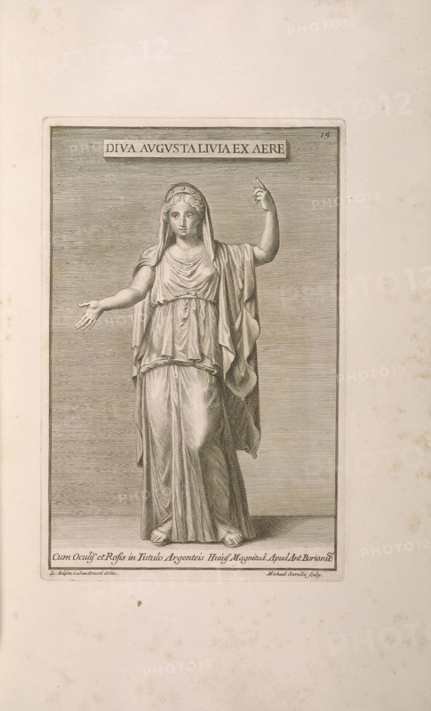 Diva Augusta Livia ex aere, Collectanea antiquitatum romanarum quas centum tabulis aeneis incisas et a Rodulphino Venuti