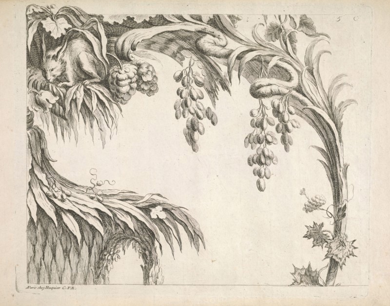 Livre propre à ceux qui veulent apprendre à dessiner l'ornement chinois, Huquier, Gabriel, 1695-1772, ca. 1738