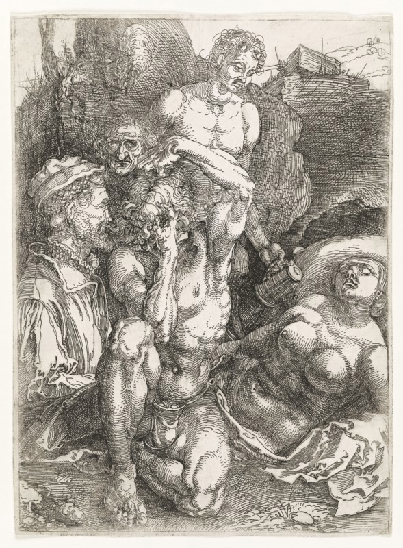 Five figure studies, Five figure studies, Dürer, Albrecht, 1471-1528, ca. 1515