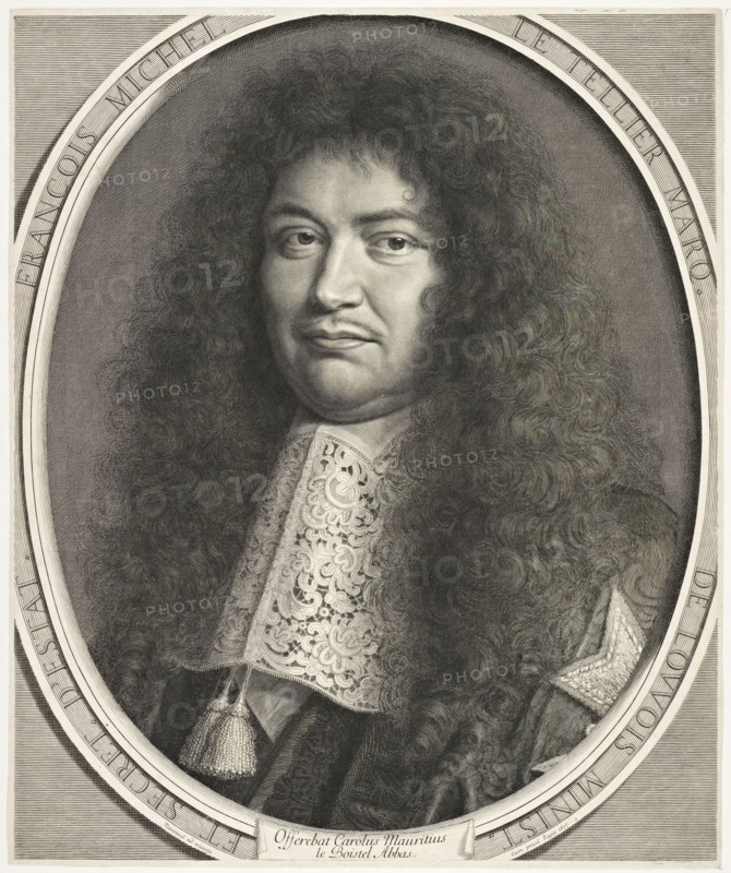 François-Michel Le Tellier, marquis de Louuois, Nanteuil, Robert, 1623-1678, 1677