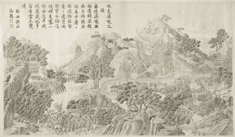 Qianlong campaigns against the Gurkha, Qianlong, ca. 1793-1799
