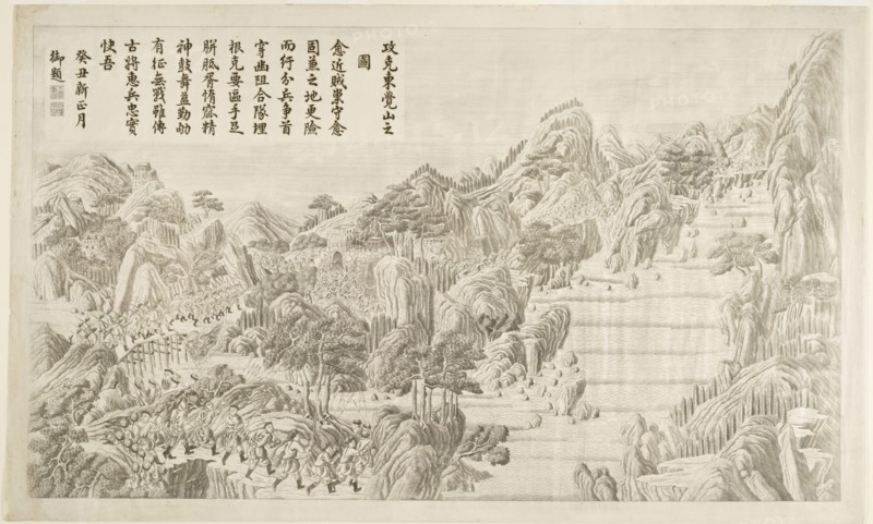 Qianlong campaigns against the Gurkha, Qianlong, ca. 1793-1799