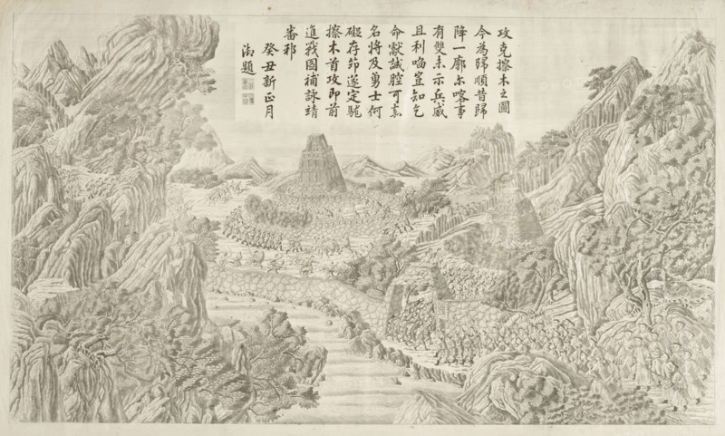 Qianlong campaigns against the Gurkha, Qianlong, ca. 1793-1799