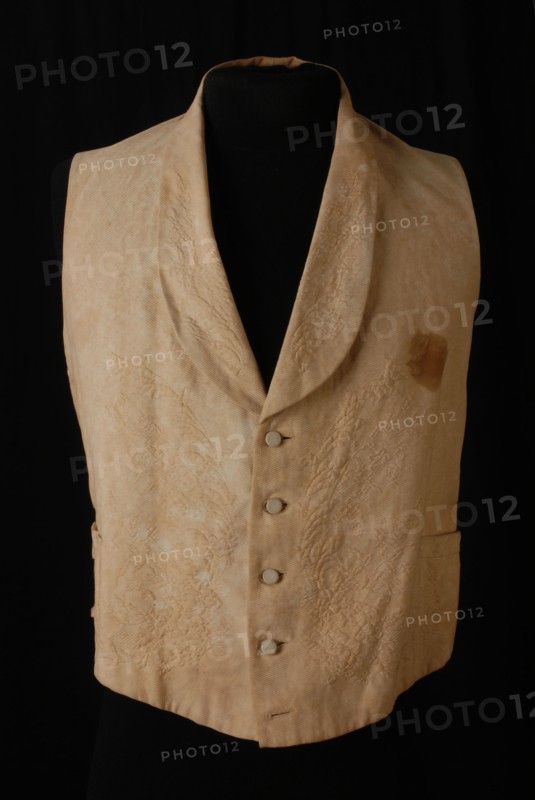 Mens jacket in white pique with pattern in relief, cardigan outerwear men's clothing clothes cotton wool? metal shoulder, waist