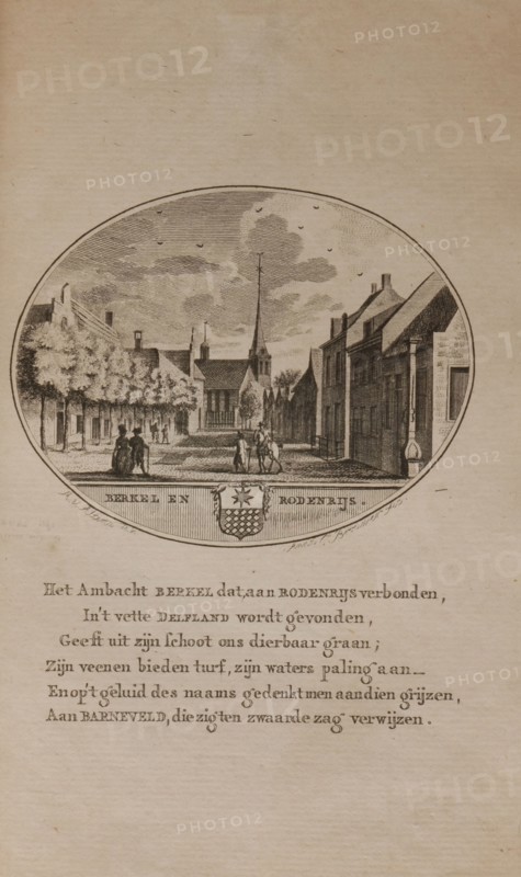 Banse, H.A., OLLEFEN, L. VAN and BAKKER, R. De Nederlandsche Stad- en Dorp-beschryver. The liveliness Berkel and Rodenrijs