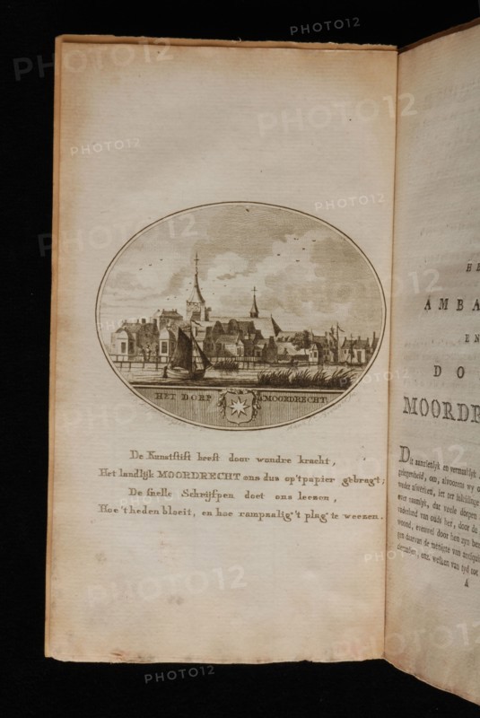 Banse, H.A., OLLEFEN, L. VAN and BAKKER, R. De Nederlandsche Stad- en Dorp-beschryver. The craft and village of Moordrecht